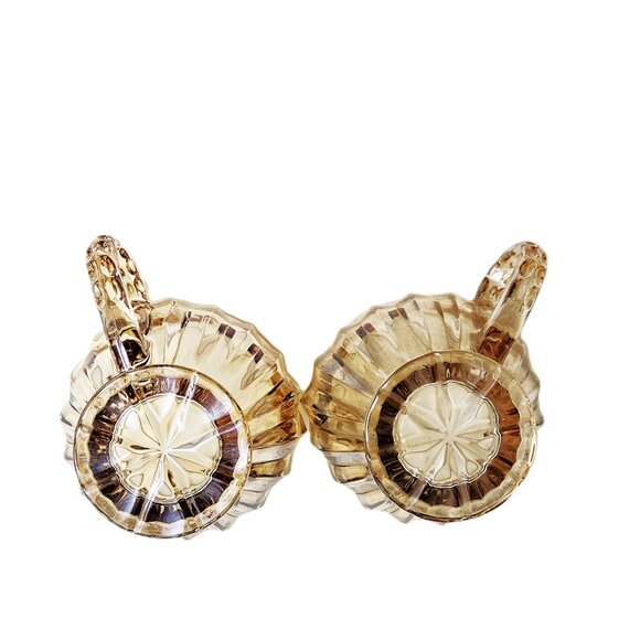 Glass Amber Set of 2 Drinking Glasses – 8-12 oz - Picture 3 of 4